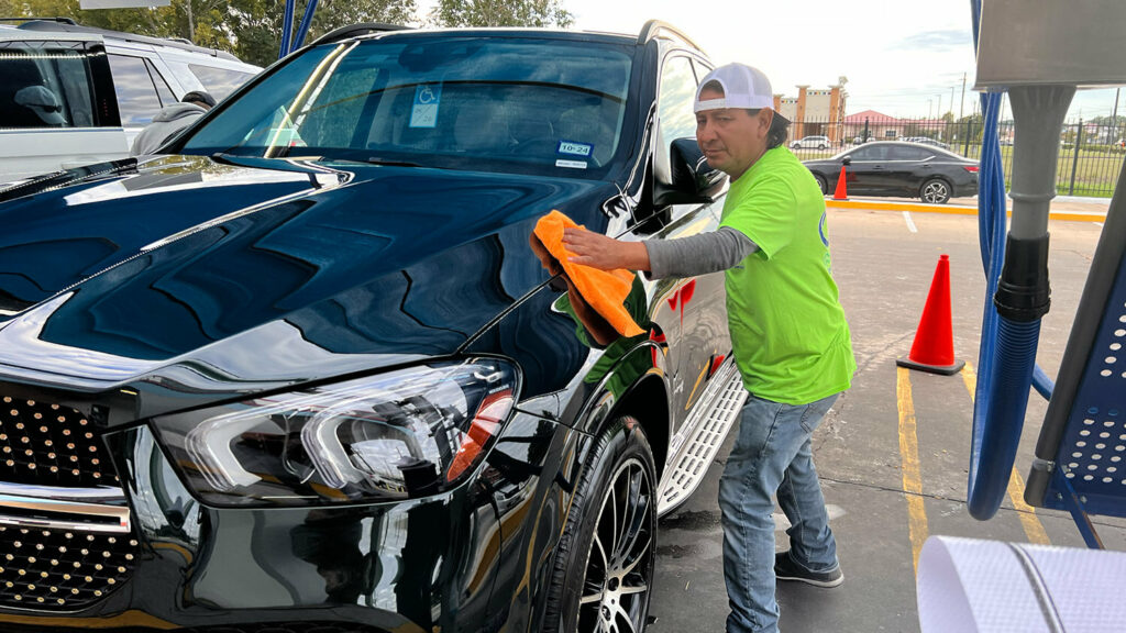 Oasis Wash Club has the best car wash team