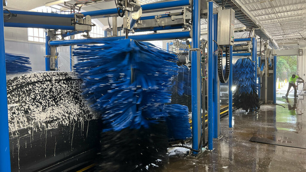 Oasis Wash Club offers Quantic 3-Step Ceramic process in every car wash